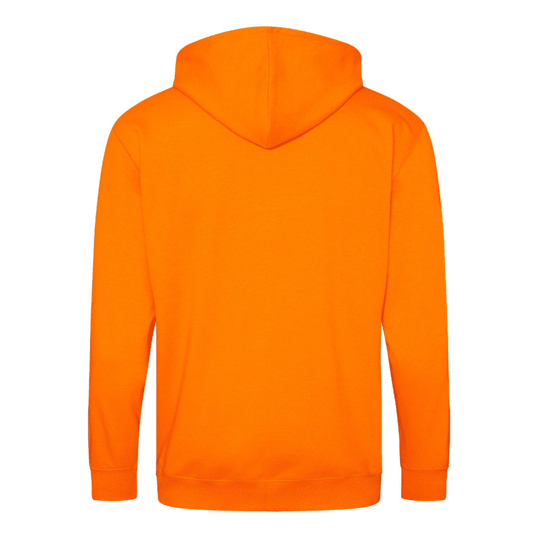 Orange Hoodie Back