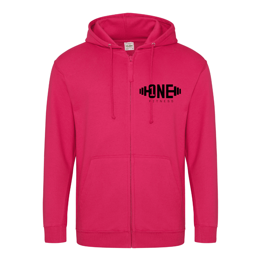 Pink Hoodie Zip