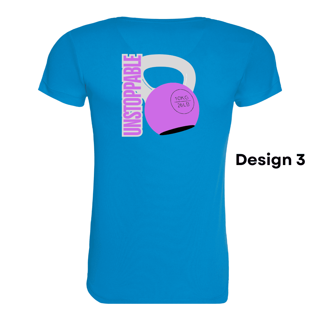 Cool Ladies Blue 3 Unstoppable