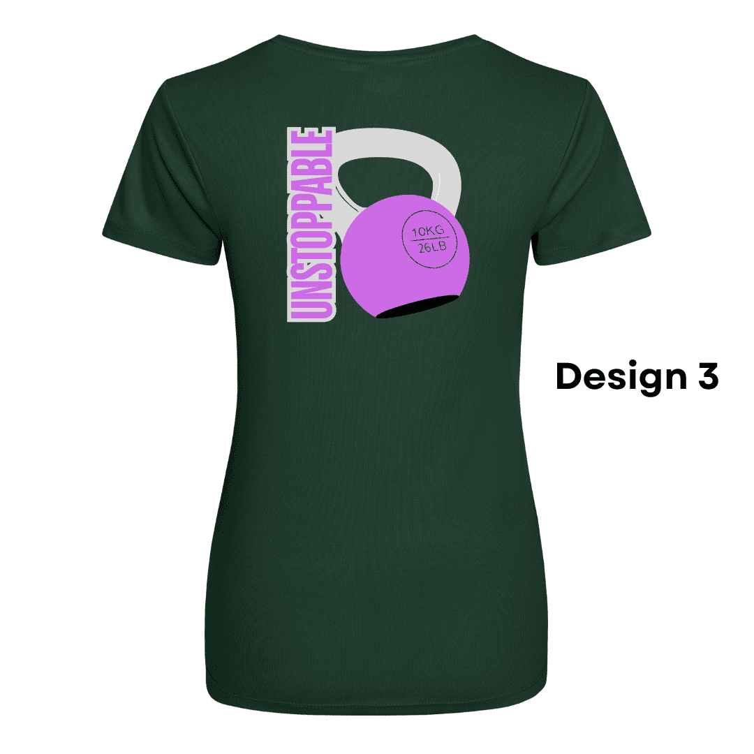 Cool Ladies Green 3 Unstoppable