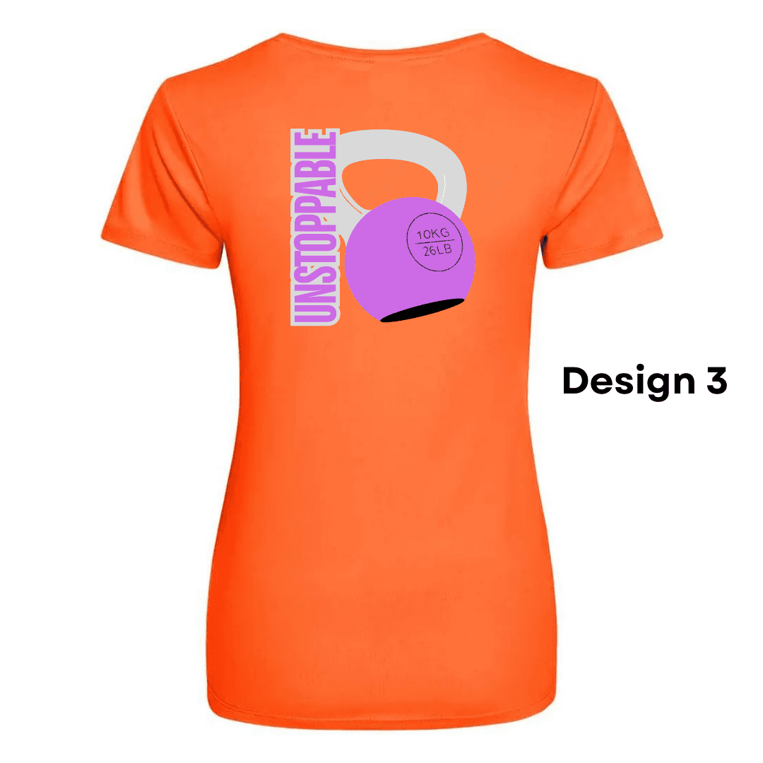 Cool Ladies Orange 3 Unstoppable