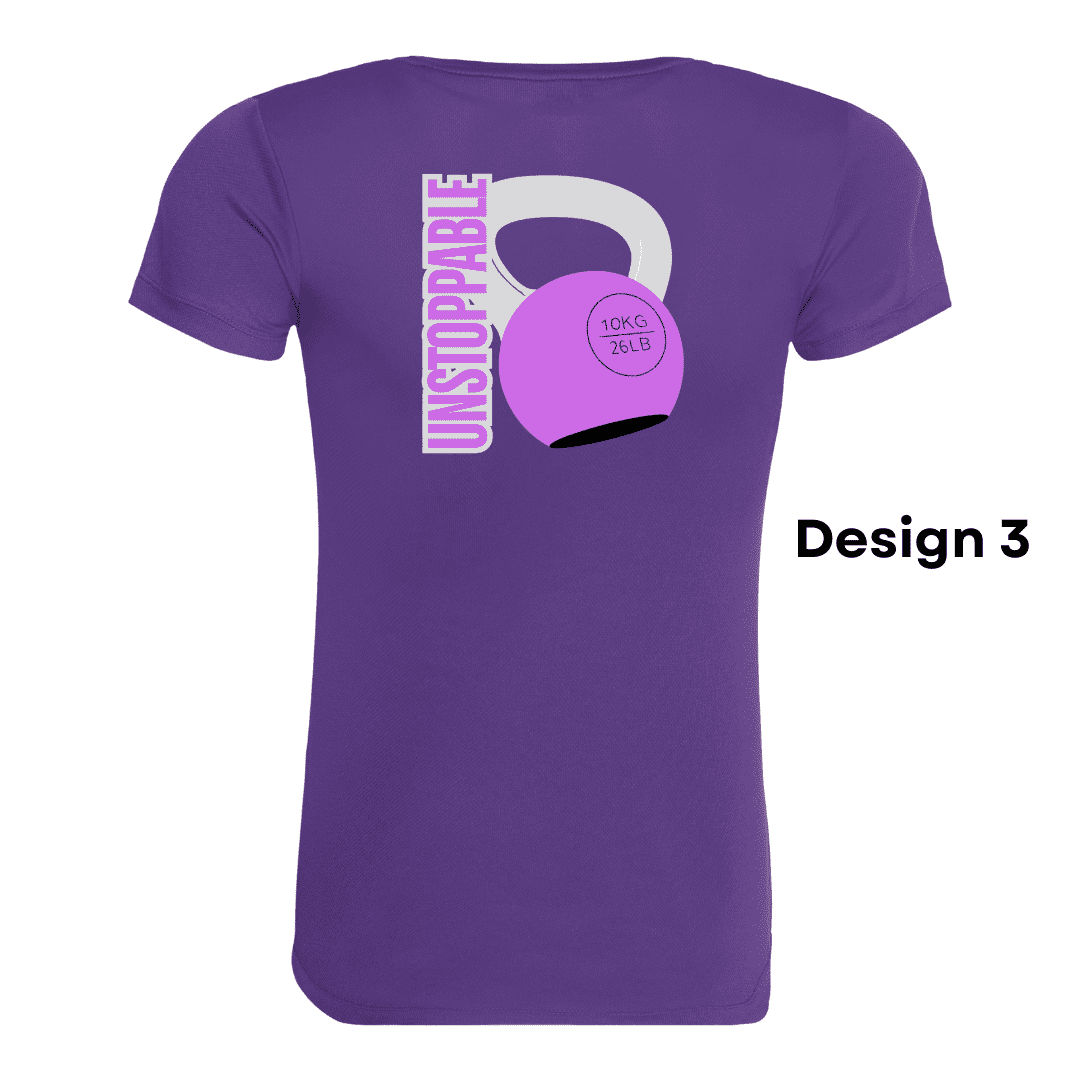 Cool Ladies Purple 3 Unstoppable