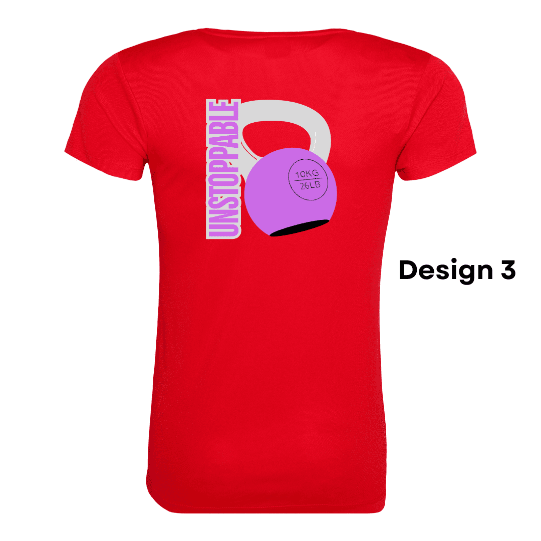 Cool Ladies Red 3 Unstoppable (2)