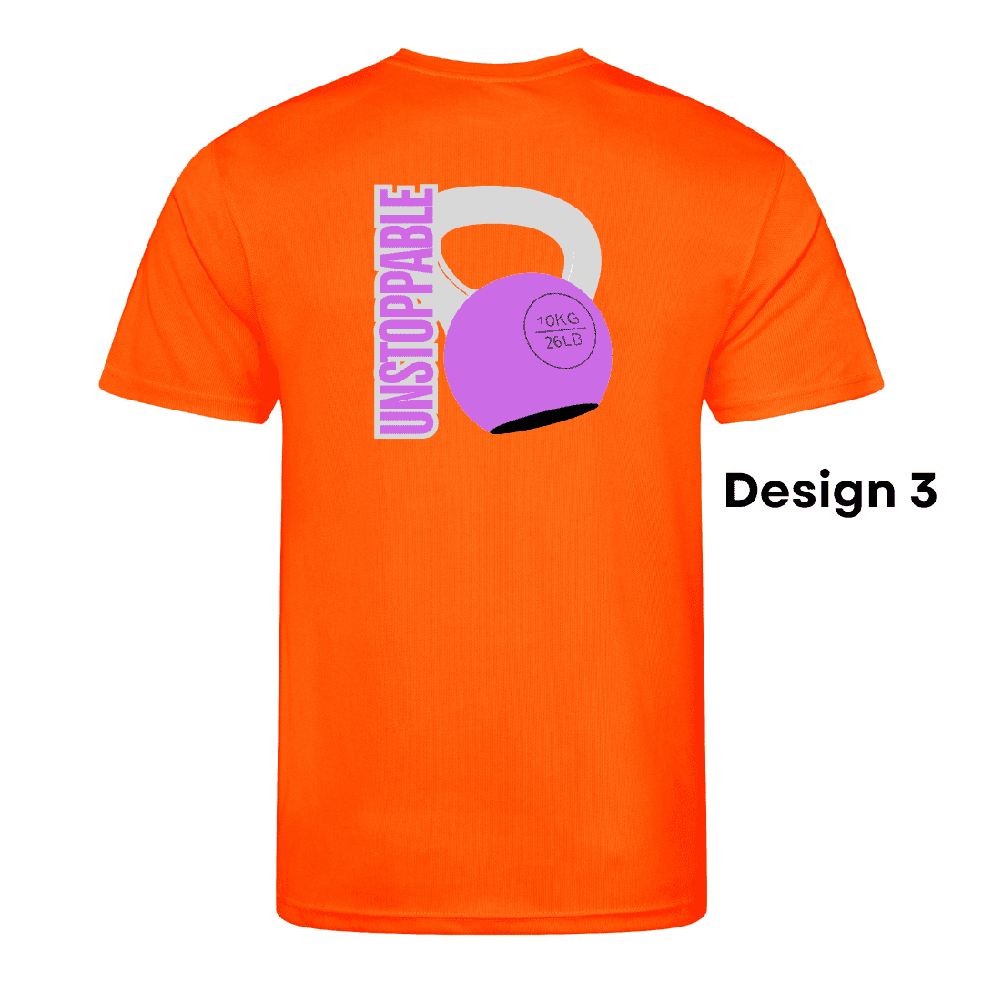 Cool Men Orange 3 Unstoppable