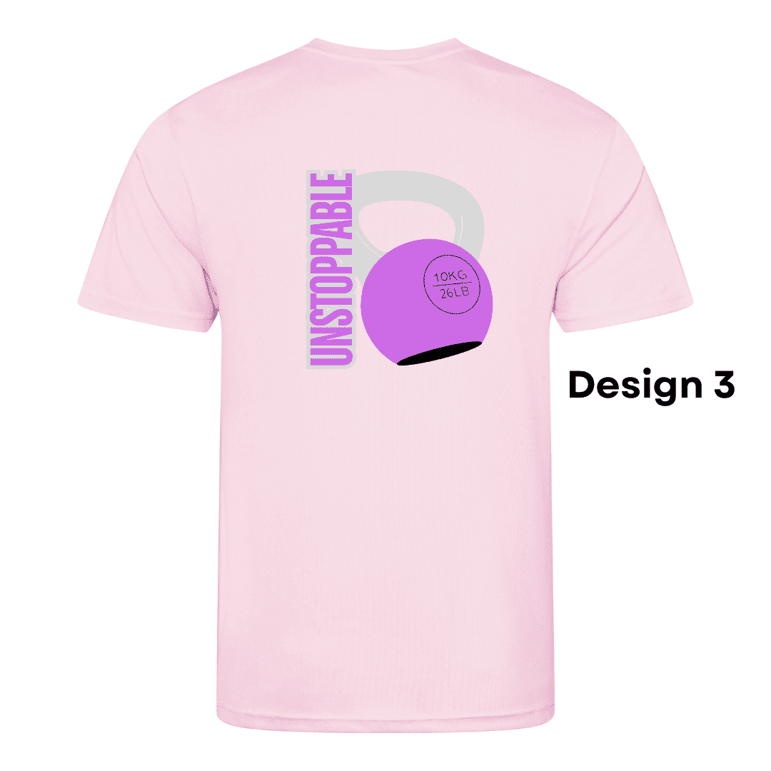 Cool Men Pink 3 Unstoppable