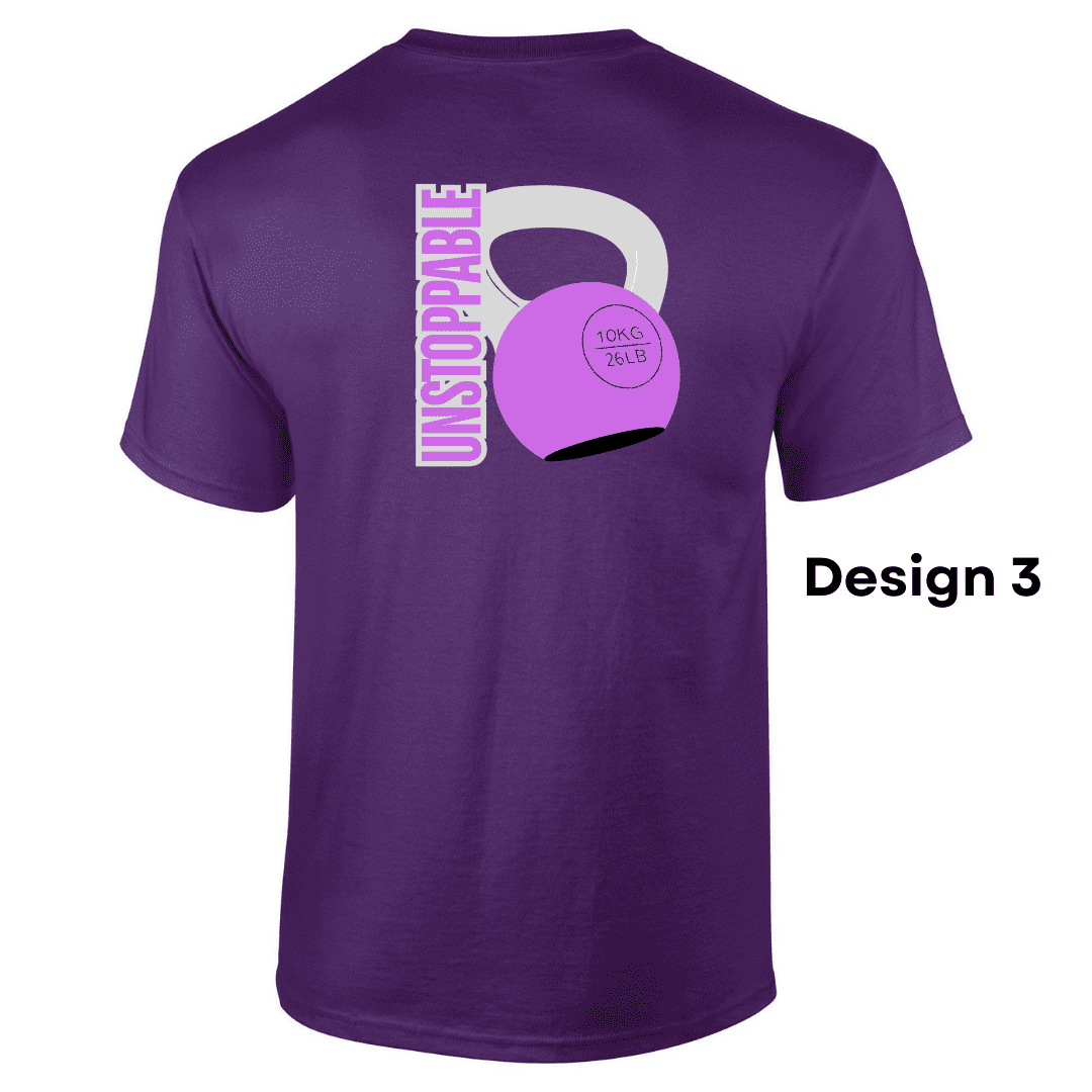 Cool Men Purple 3 Unstoppable