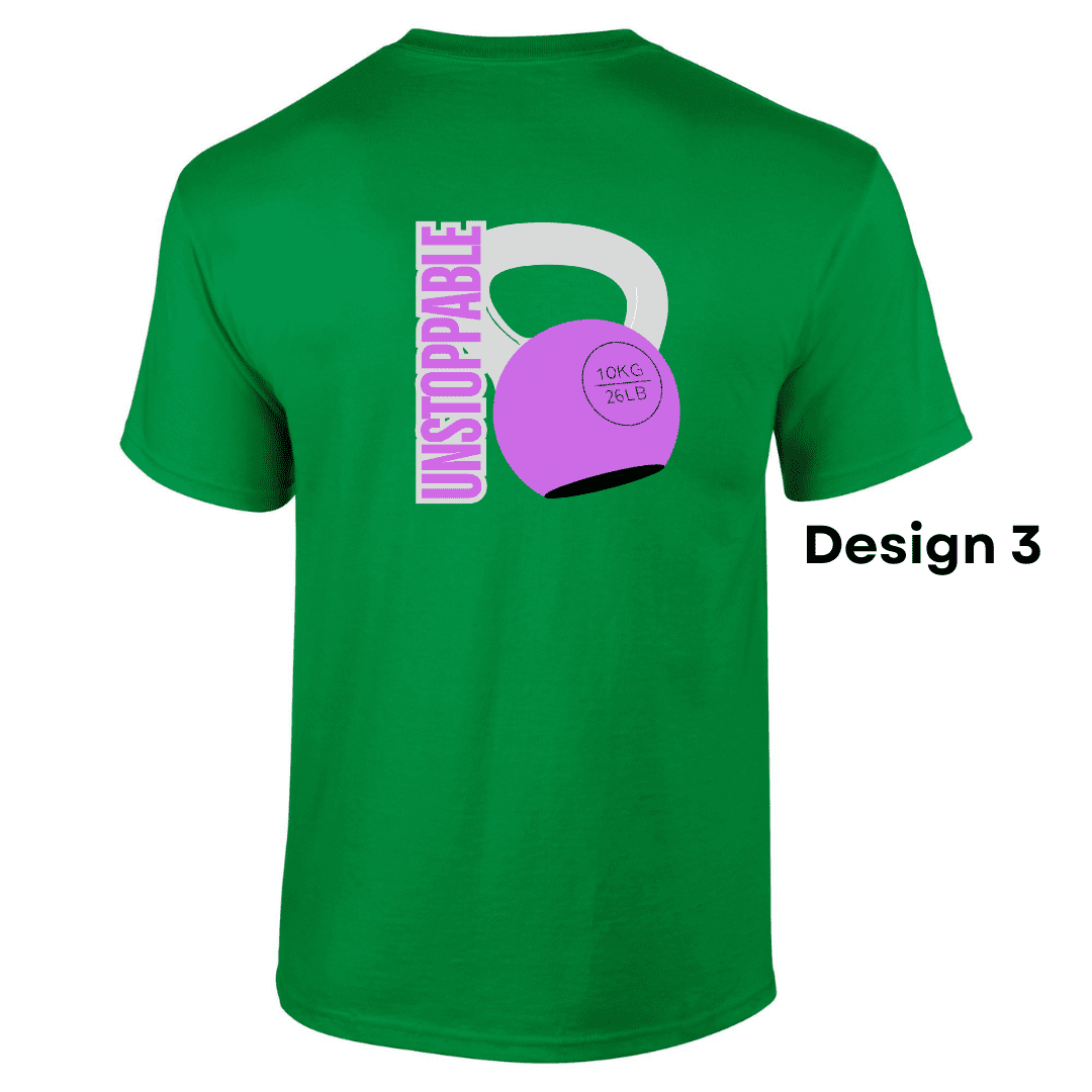 Cotton Men Green 3 Unstoppable