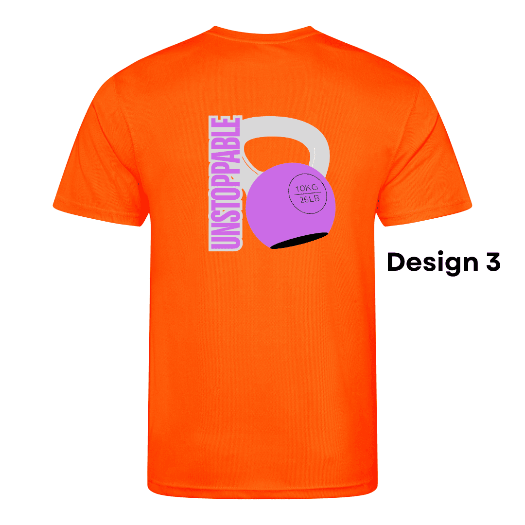 Cotton Men Orange 3 Unstoppable