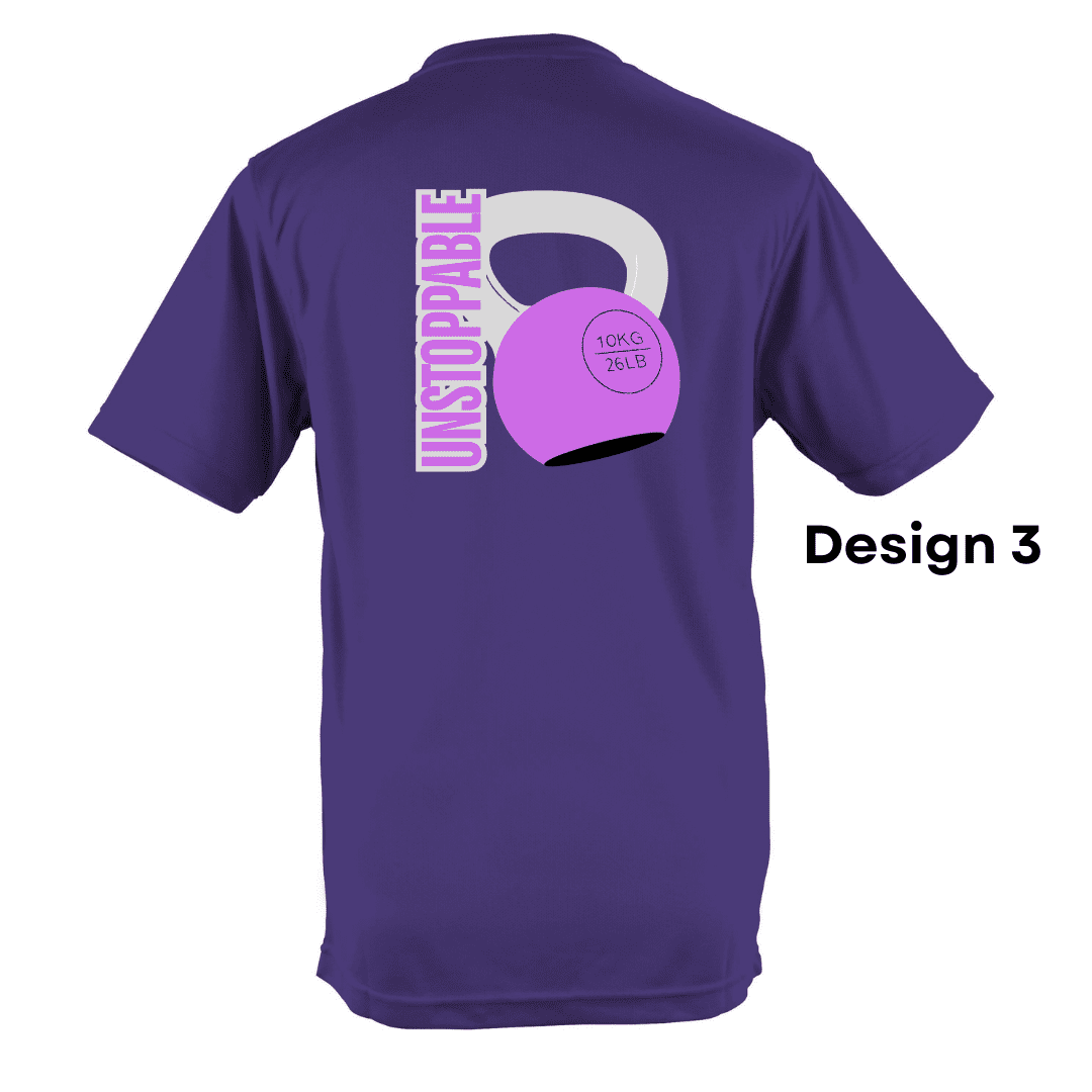 Cotton Men Purple 3 Unstoppable