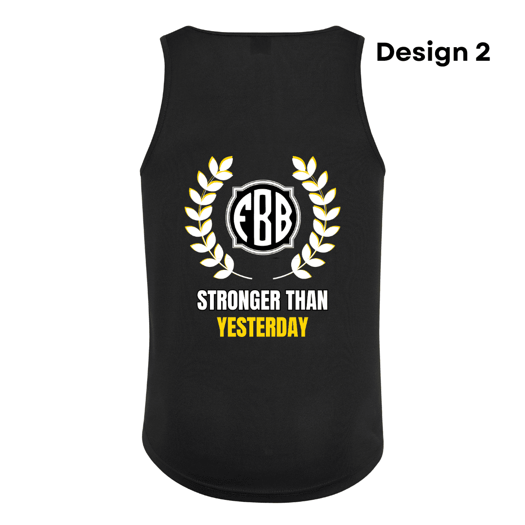 Men Vest Black Design 2