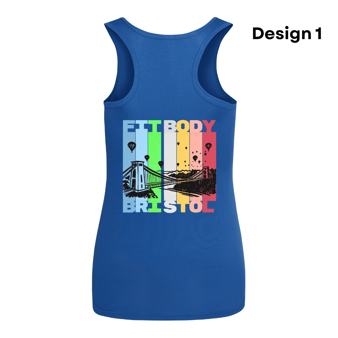 Vest Blue Design 1