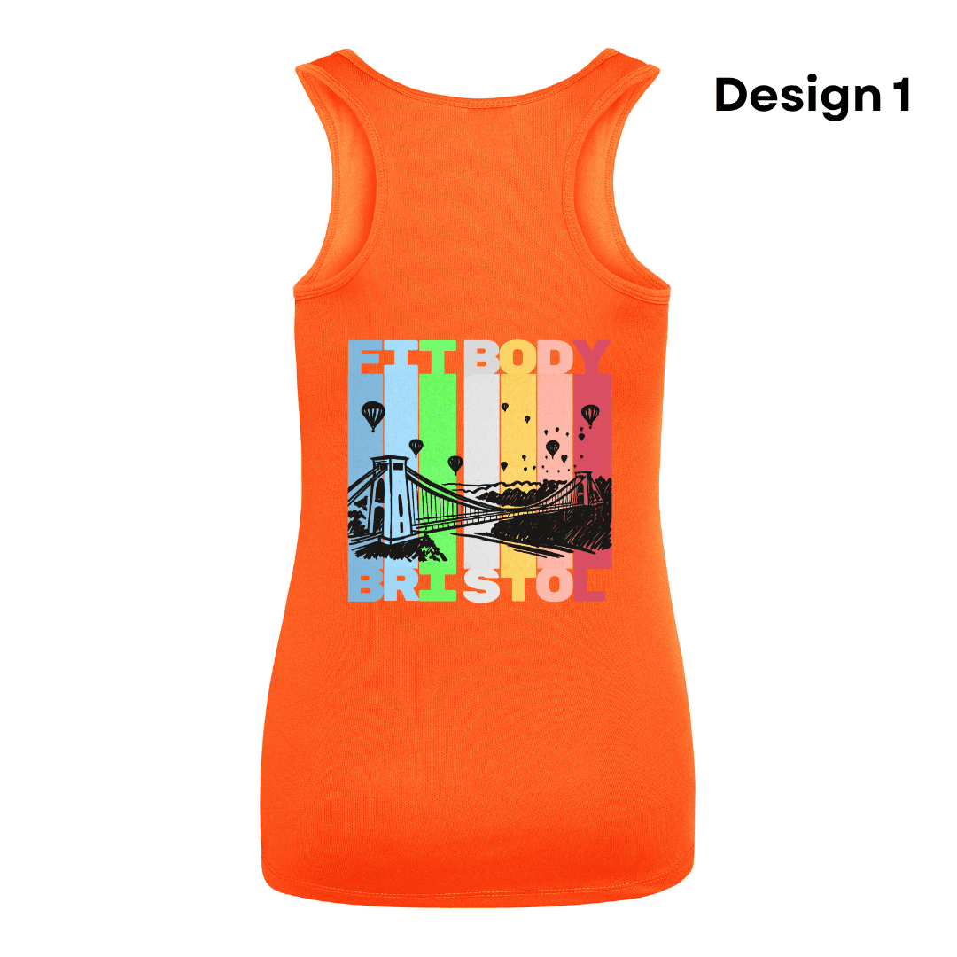 Vest Orange Design 1