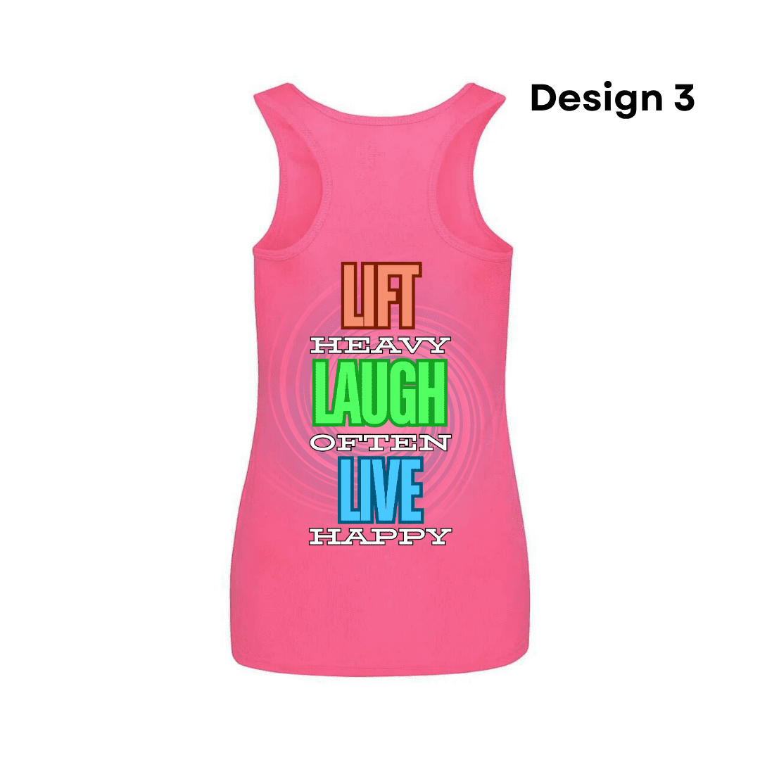 Vest Pink Design 3