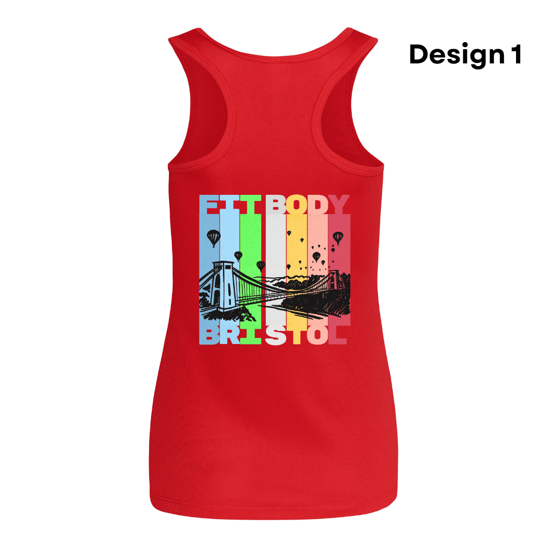 Vest Red Design 1