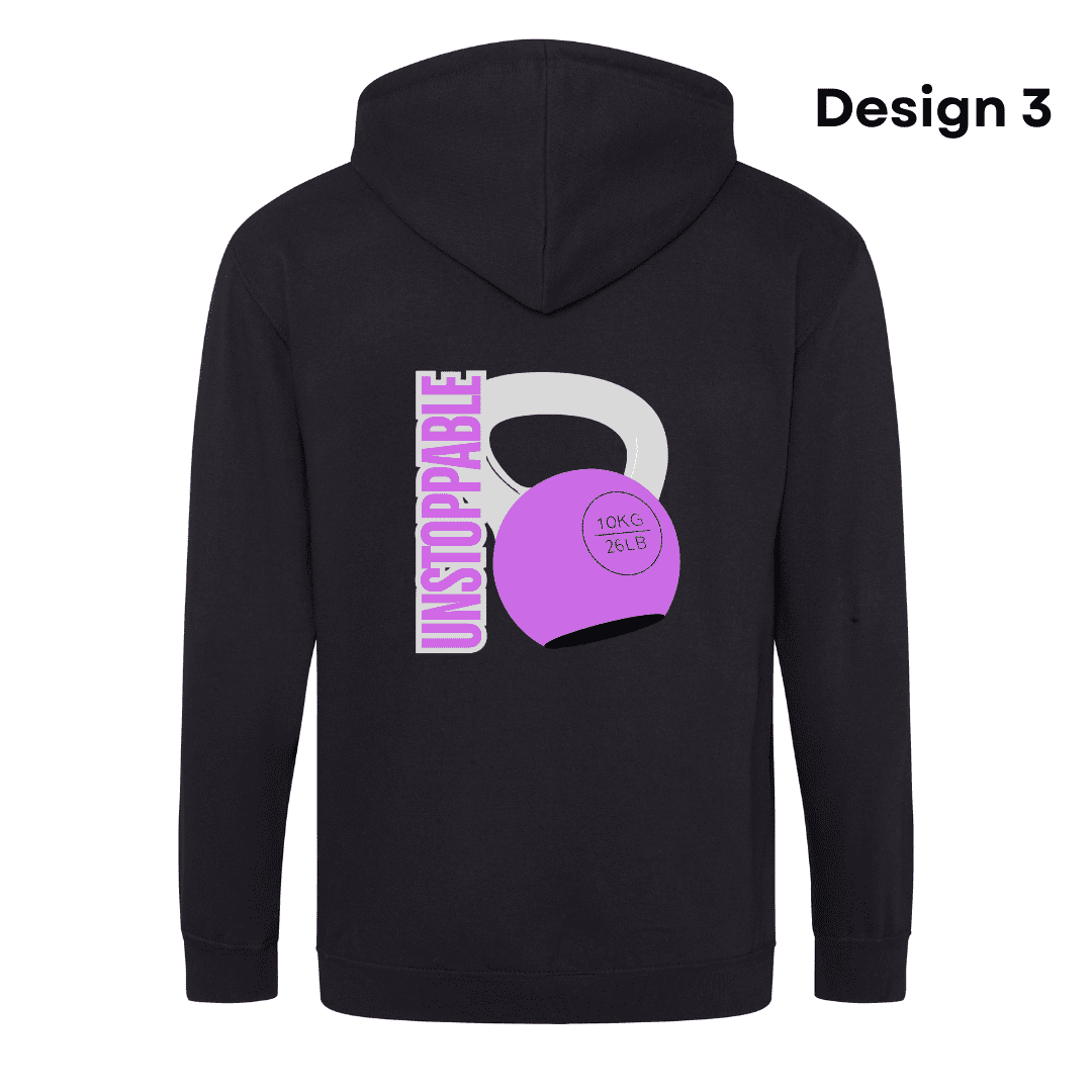 Zip Black Design 3 Unstoppable