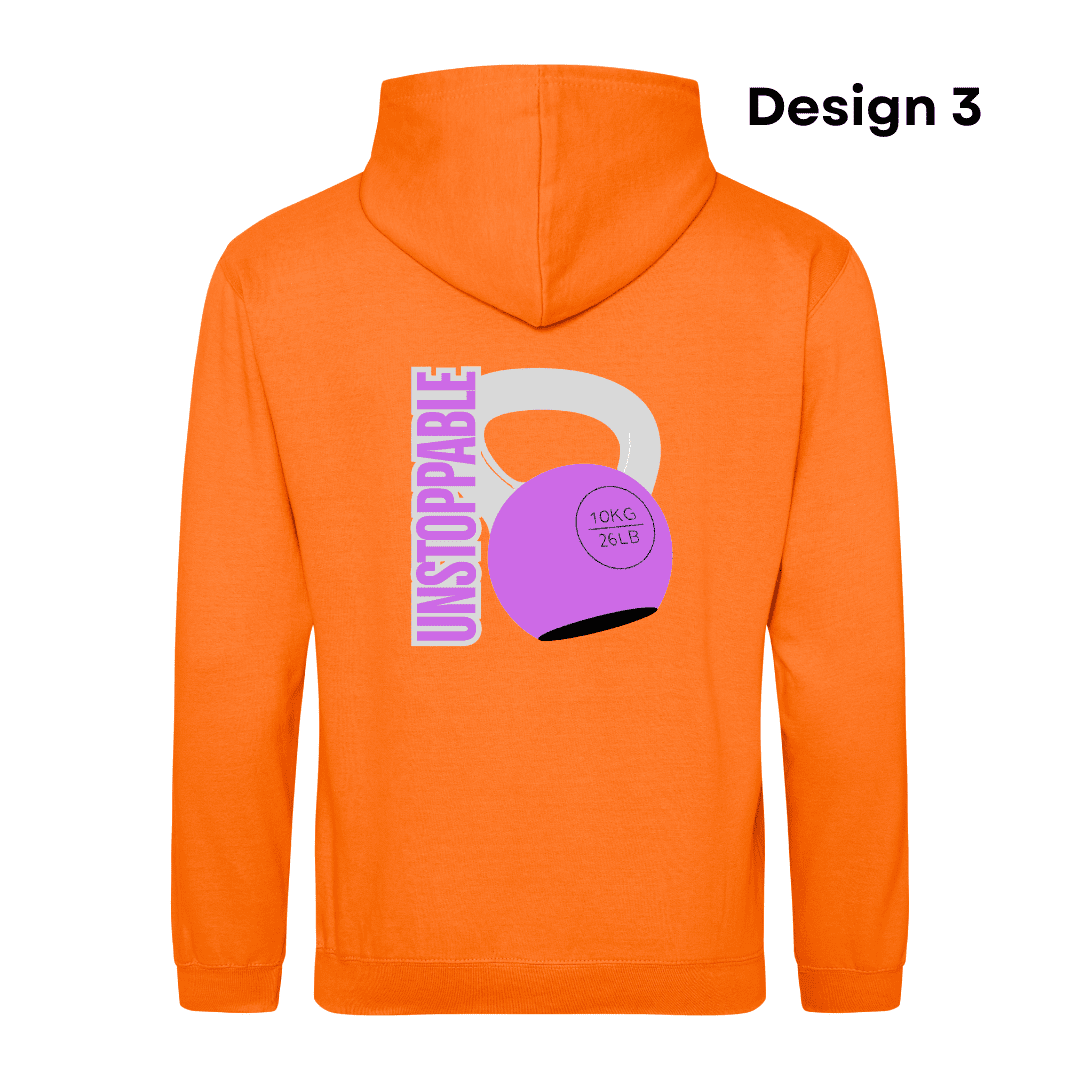 Zip Orange Design 3 Unstoppable