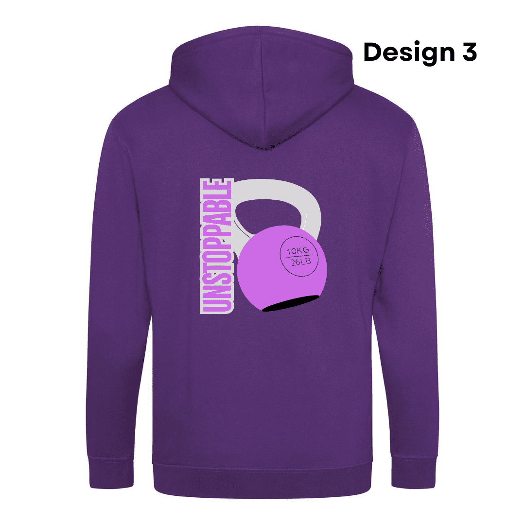 Zip Purple Design 3 Unstoppable