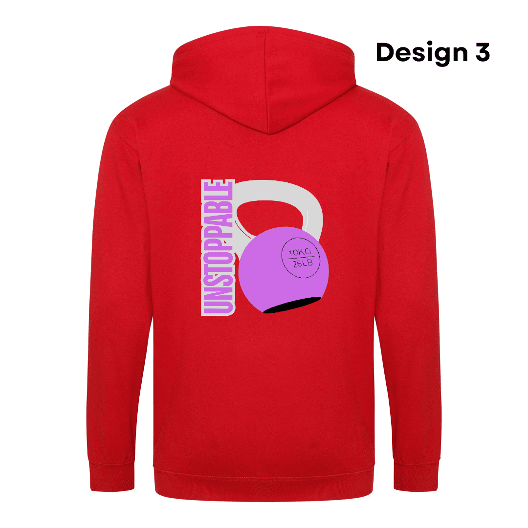 Zip Red Design 3 Unstoppable