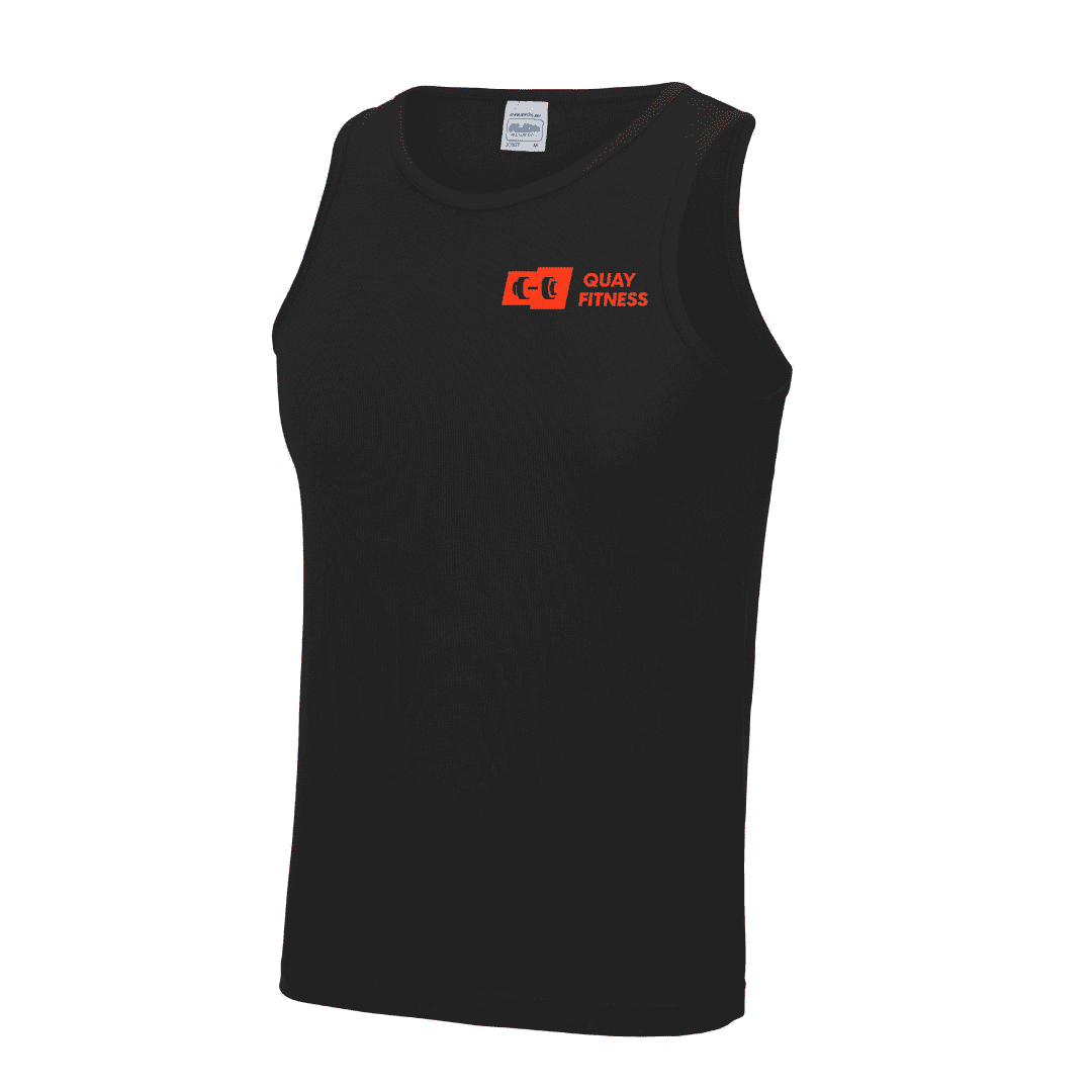 Logo 2 Quay Fitness Men vest