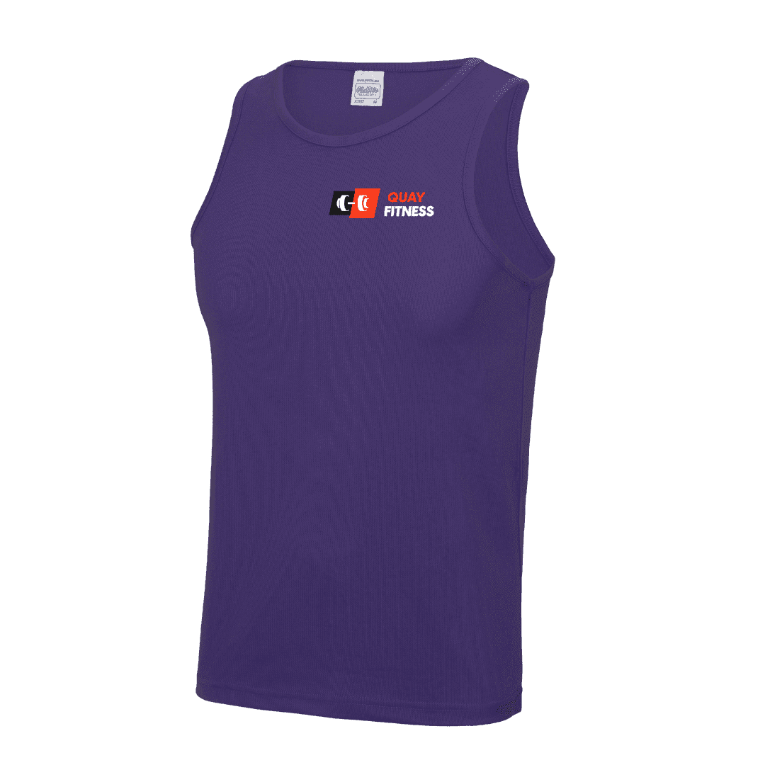 Logo 3 Quay Fitness Men vest (5)