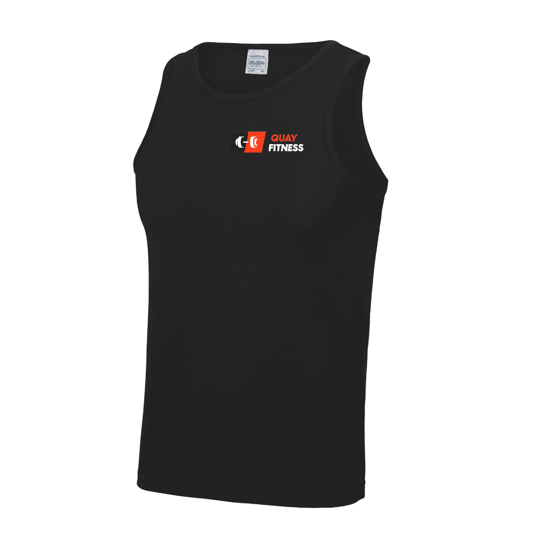 Logo 3 Quay Fitness Men vest